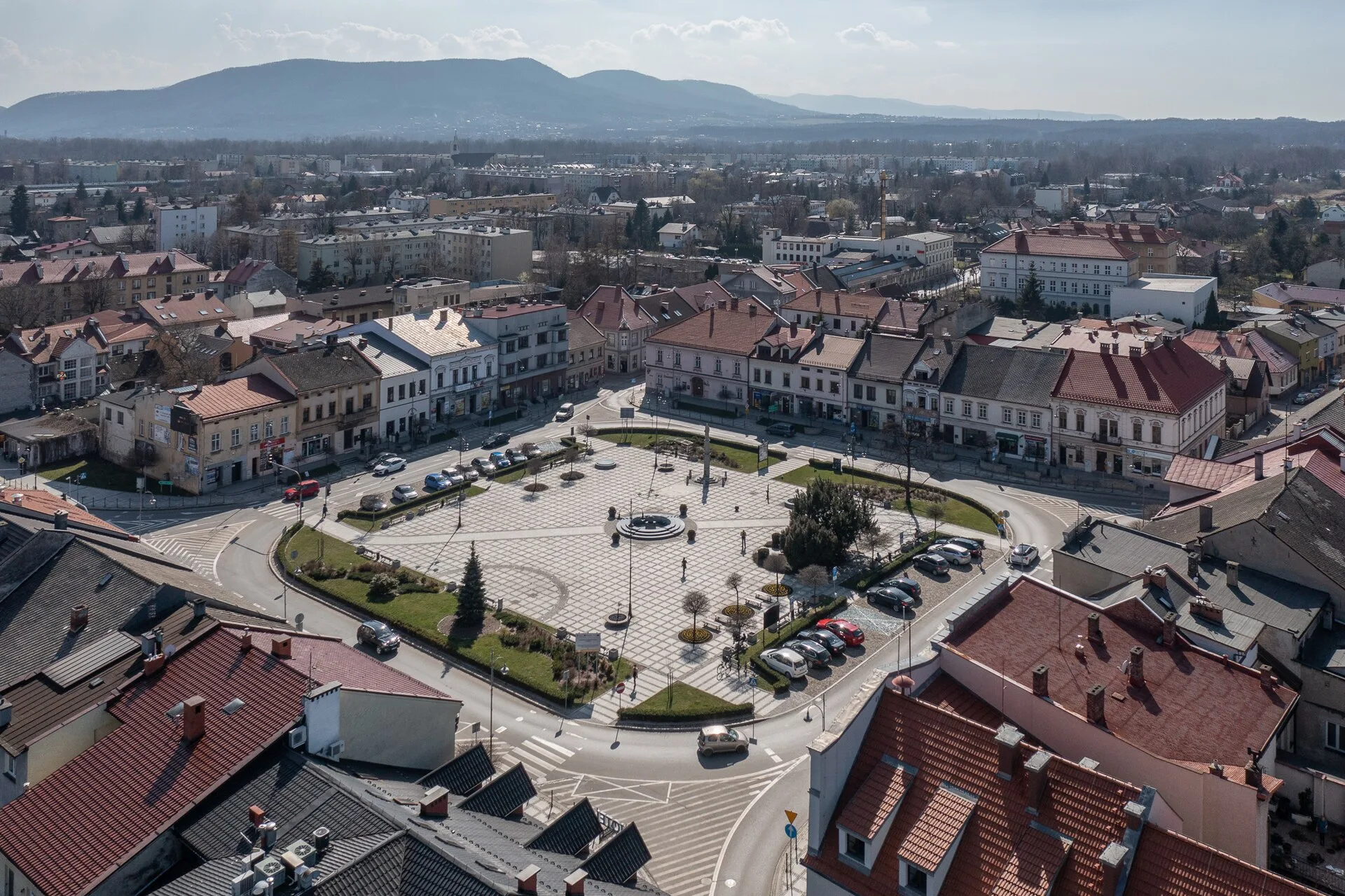 Kęty - widok miasta
