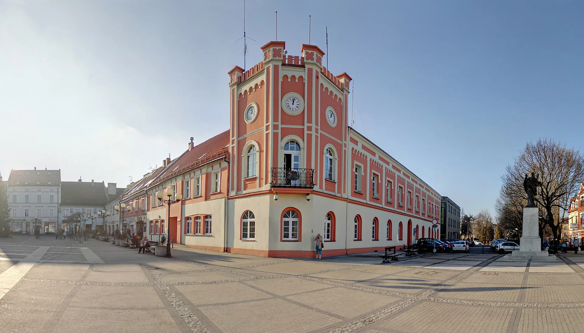 Mikołów - Mikołów Rynek w Mikołowie Marketplace Panorama 360 03.01.2014