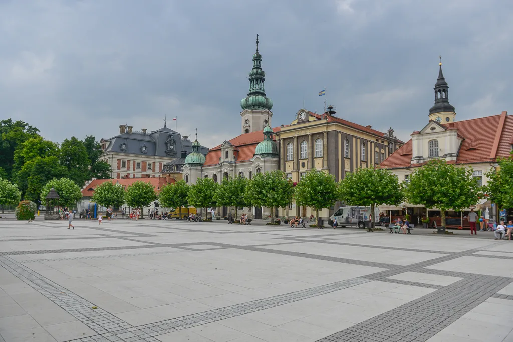 Pszczyna - widok miasta