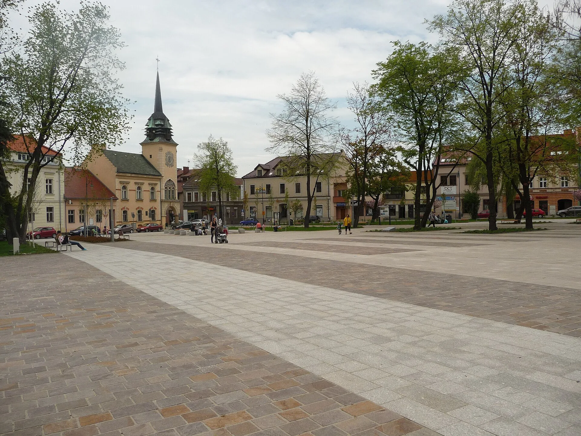 Skawina - Rynek w Skawinie po rewitalizacji