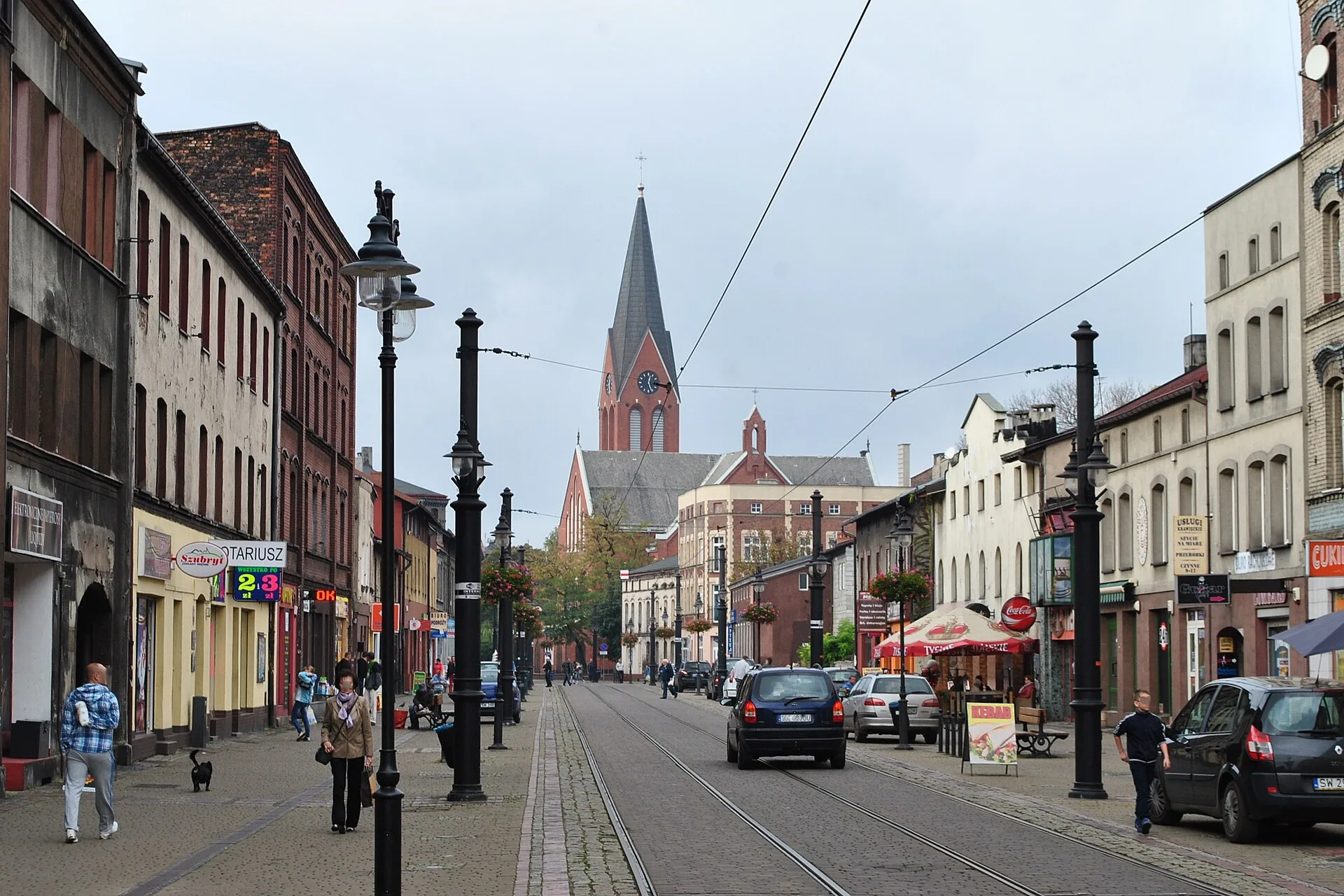 Świętochłowice - Świętochłowice - Centrum. Ulica Katowicka