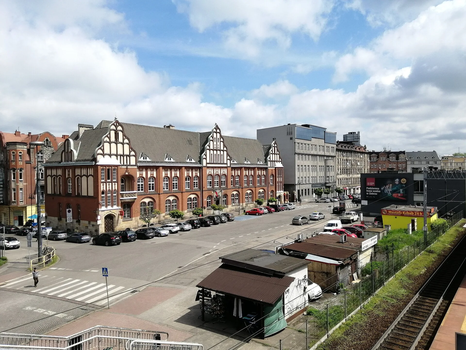 Zabrze - Plac Dworcowy w Zabrzu